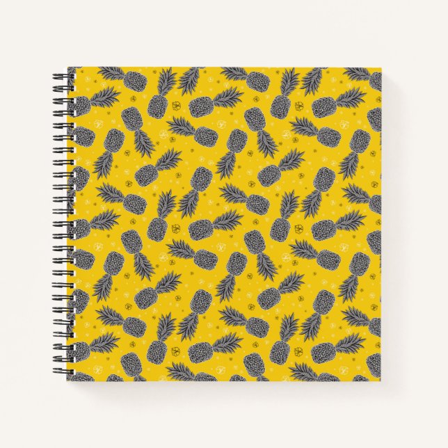 Cuaderno Piñas Con Oro (Anverso)