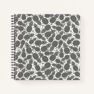 Cuaderno Piñas monocromáticas