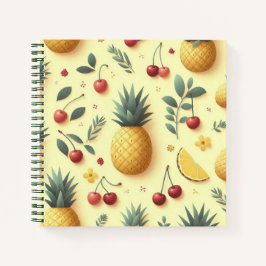 Cuaderno Piñas y cerezas