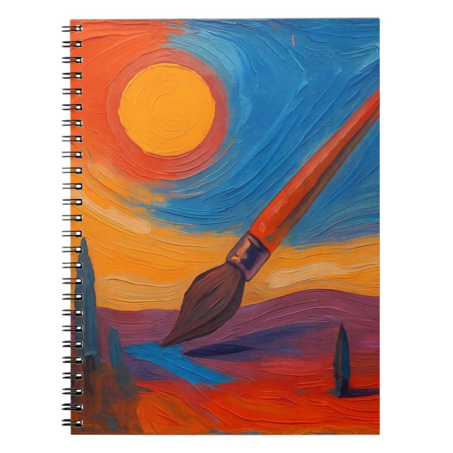 Cuaderno Pincel de sueños (Frente)