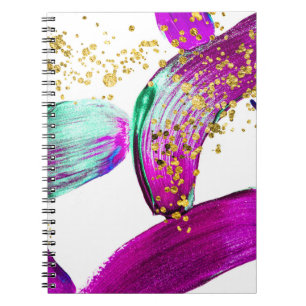 Cuaderno Pincel ultravioleta: arte abstracto