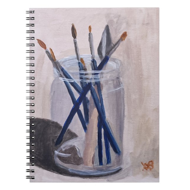 Cuaderno Pinceles de pintura (Frente)