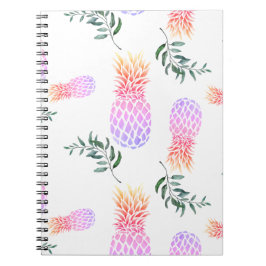 CUADERNO PINEAPPLE ROSA Y NARANJA