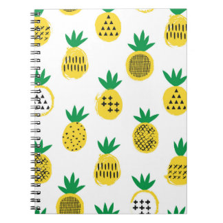 Cuaderno Pineapples de juego: Vintage amigable con los niño