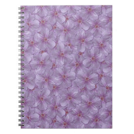 Cuaderno Pineywoods Geranium Seamless Pattern