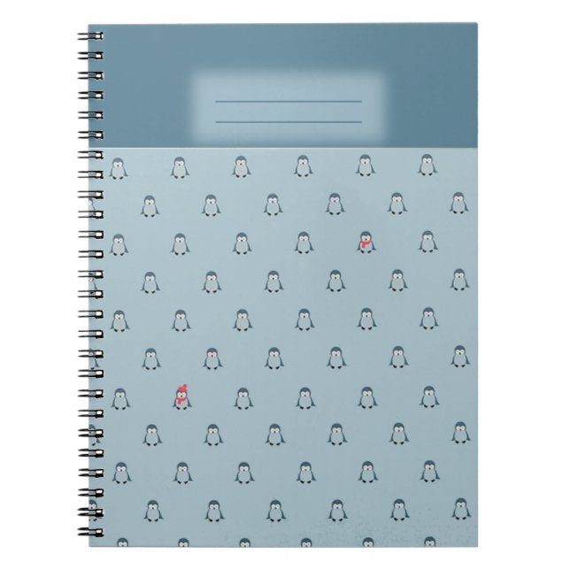 Cuaderno Pingüino (Frente)