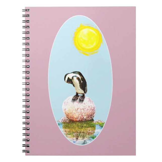 Cuaderno Pingüino al sol (Frente)