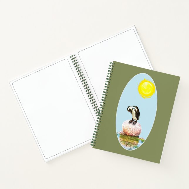 Cuaderno Pingüino al sol (Interior)