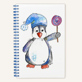 Cuaderno Pingüino caprichoso y chiflado