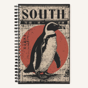 Cuaderno Pingüino con Sol del Sur y Mapa del Hielo