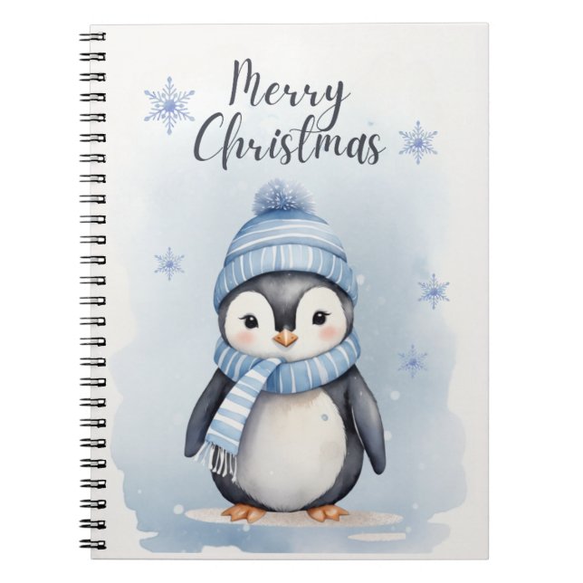 Cuaderno "Pingüino lindo" (Frente)