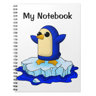 Cuaderno Pingüino lindo