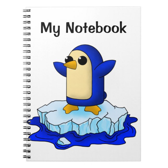 Cuaderno Pingüino lindo (Frente)