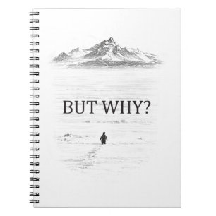 Cuaderno Pingüino Pero Por Qué Montañas