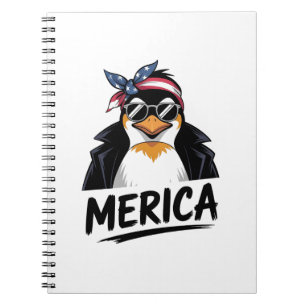 Cuaderno Pingüino resiste a los pingüinos en protesta contr