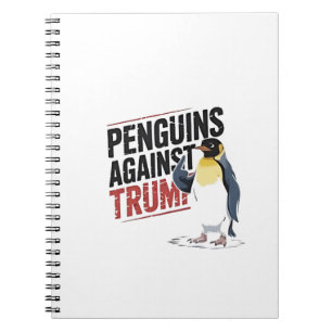 Cuaderno Pingüinos contra Trump contra Estados Unidos