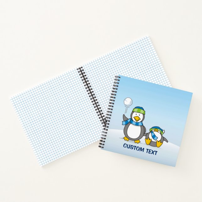 Cuaderno Pingüinos de Snowballing (Interior)
