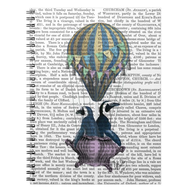 Cuaderno Pingüinos voladores (Frente)