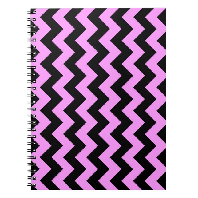 Cuaderno Pink and Black Zigzag (Frente)