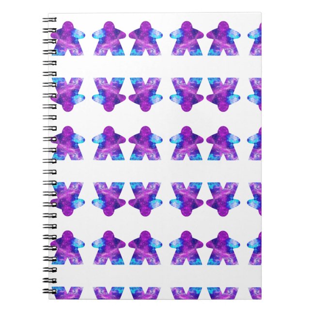 Cuaderno Pink Astral Sky Meeple (Frente)
