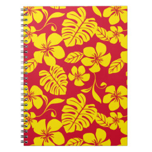 CUADERNO PINK BIKINI (ROJO/ORO)