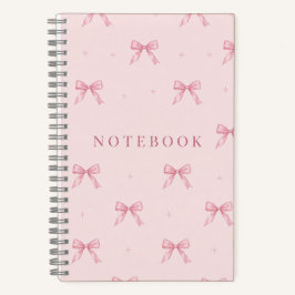 Cuaderno Pink Bow Notebook – A5 Dotted Journal