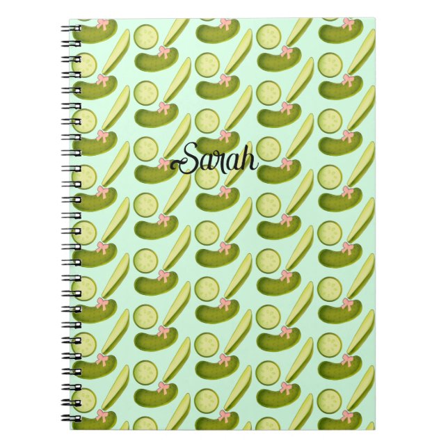 Cuaderno Pink Bow Pickles (Frente)