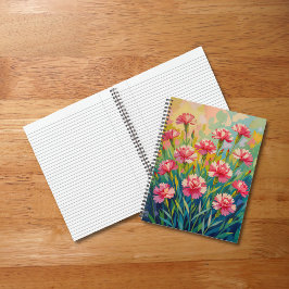 Cuaderno Pink Carnations Notebook