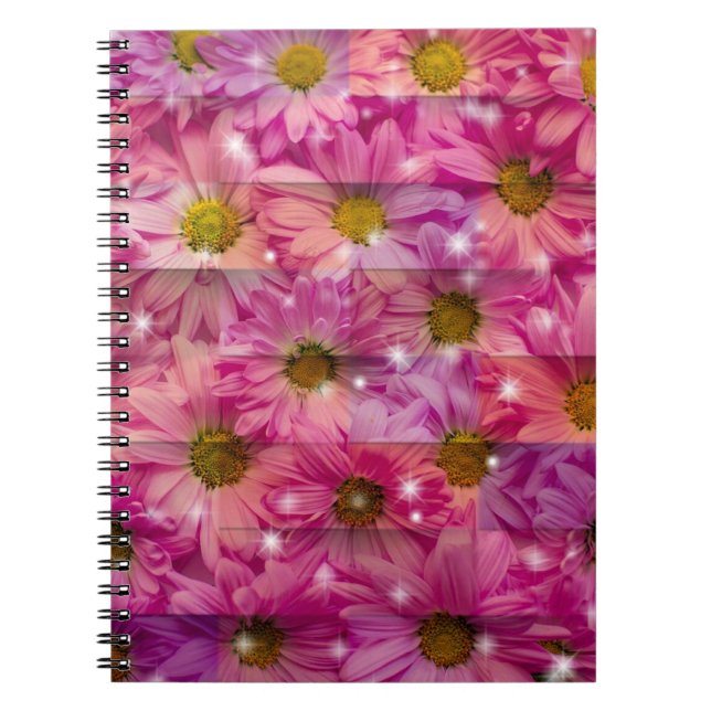 Cuaderno Pink Daisy Weave (Frente)