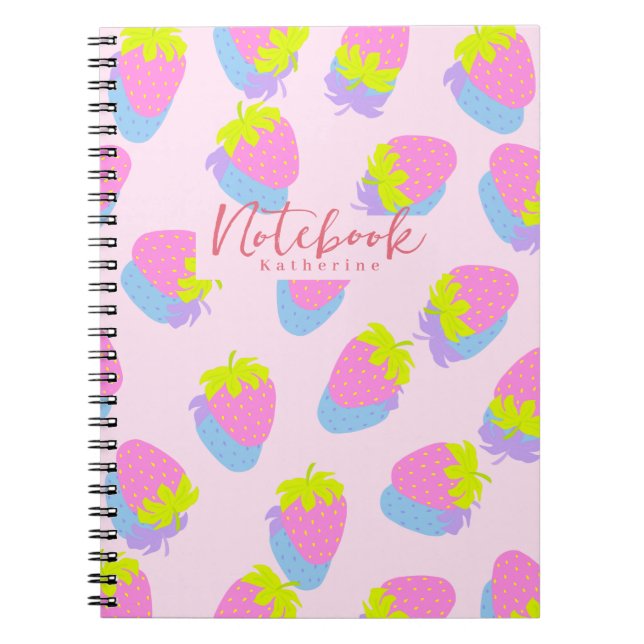 Cuaderno Pink de fresa (Frente)