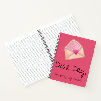 Cuaderno Pink Dear Day Journal