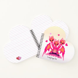 Cuaderno Pink dragons