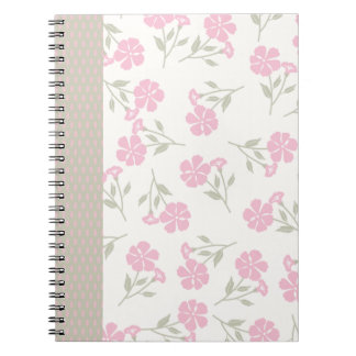 Cuaderno Pink Floral Journal – Pretty Flower Notebook