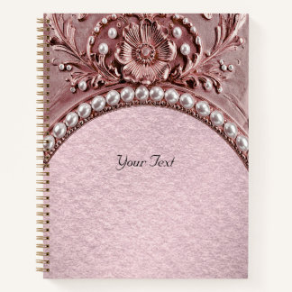 Cuaderno Pink Flower Notebook