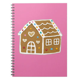 Cuaderno Pink Gingerbread House