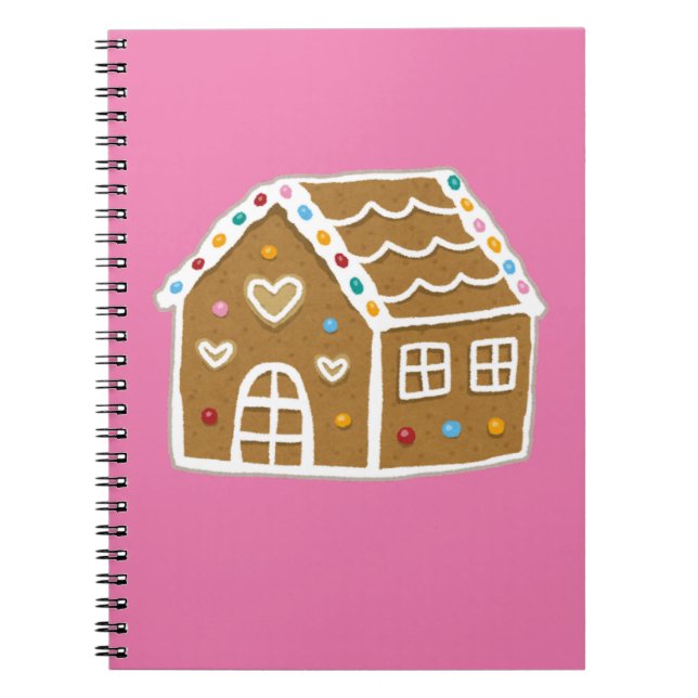 Cuaderno Pink Gingerbread House (Frente)