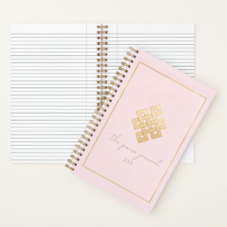 Cuaderno Pink & Gold Daily Reflection Journal