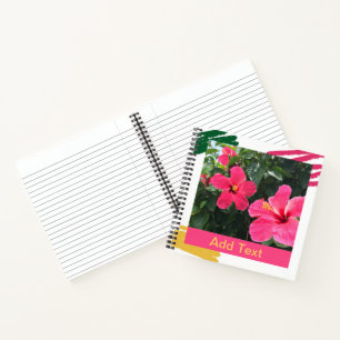 Cuaderno Pink Hibiscus