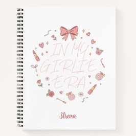 Cuaderno Pink in my girlie era notebook