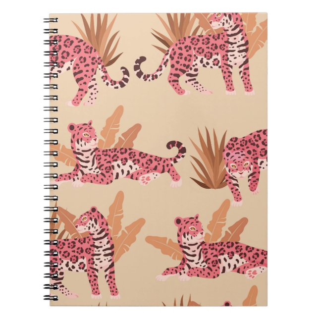 Cuaderno Pink Jaguar: La ventisca inmaculada (Frente)