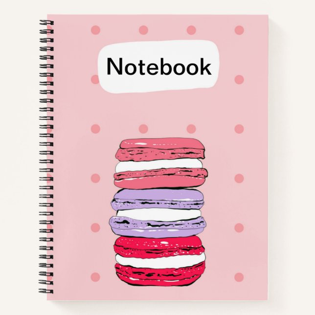 Cuaderno Pink Macaron Notebook (Anverso)