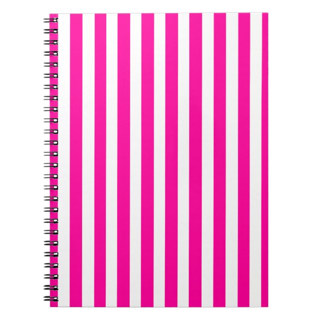 Cuaderno Pink Modern Stripes (Frente)