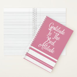 Cuaderno Pink Motivational Spiral Notebook