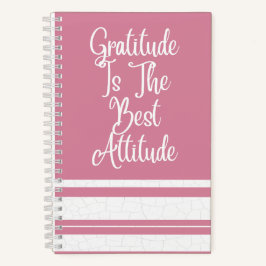 Cuaderno Pink Motivational Spiral Notebook