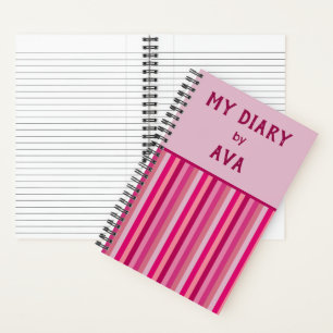 Cuaderno Pink My Diary by Me Strike Journal