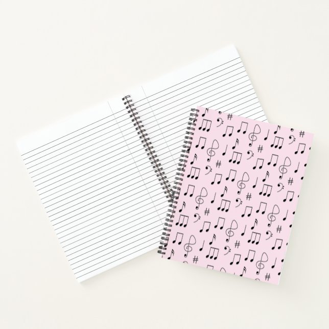 Cuaderno Pink notado (Interior)
