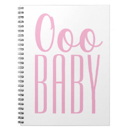 Cuaderno Pink Ooo BABY: Premio de Regalo de Baby Shower