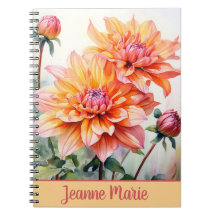 Pink Peonies Personalizados Whimsical Floral