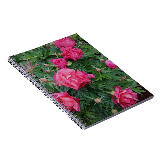 Cuaderno Pink Peony Bush (Lado Derecho)