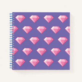 Cuaderno Pink Pixel Diamond